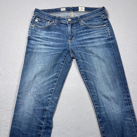 AG Adriano Goldschmied The Stilt Roll Up Cigarette Jean size 26‎ Straight Leg - Picture 2 of 10